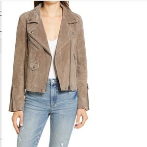 Blank NYC Vital Suede Moto Jacket